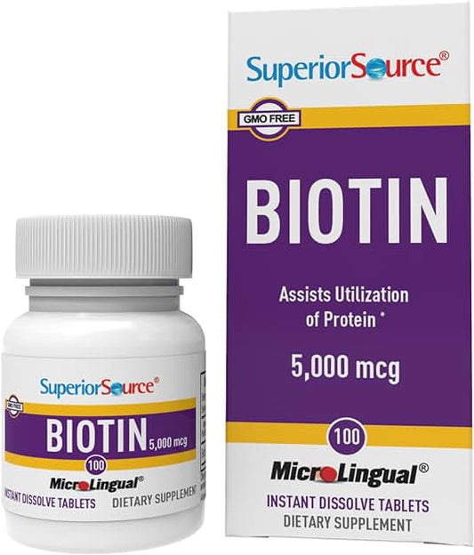 Biotin - 5,000 mcg