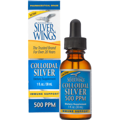 Immune Support - Colloidal Silver 500PPM - 1 fl. oz./30ml