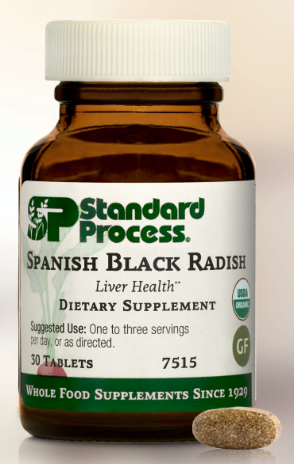 Spanish Black Radish - 30 tablets - Standard Process