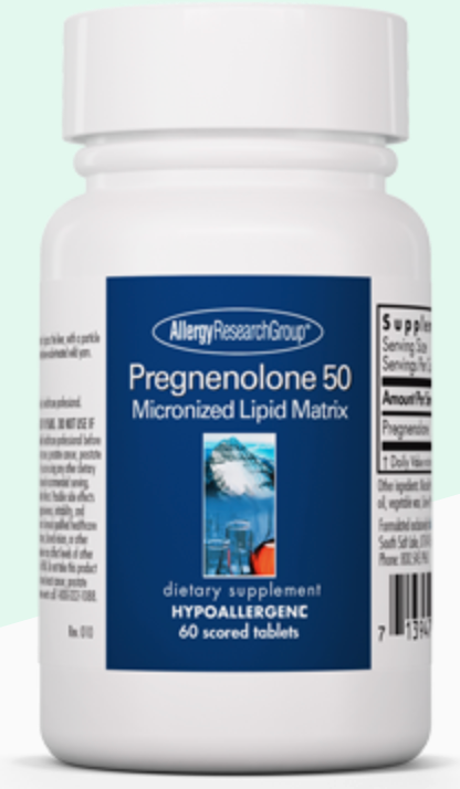 Allergy Research Group Pregnenolone 50mg